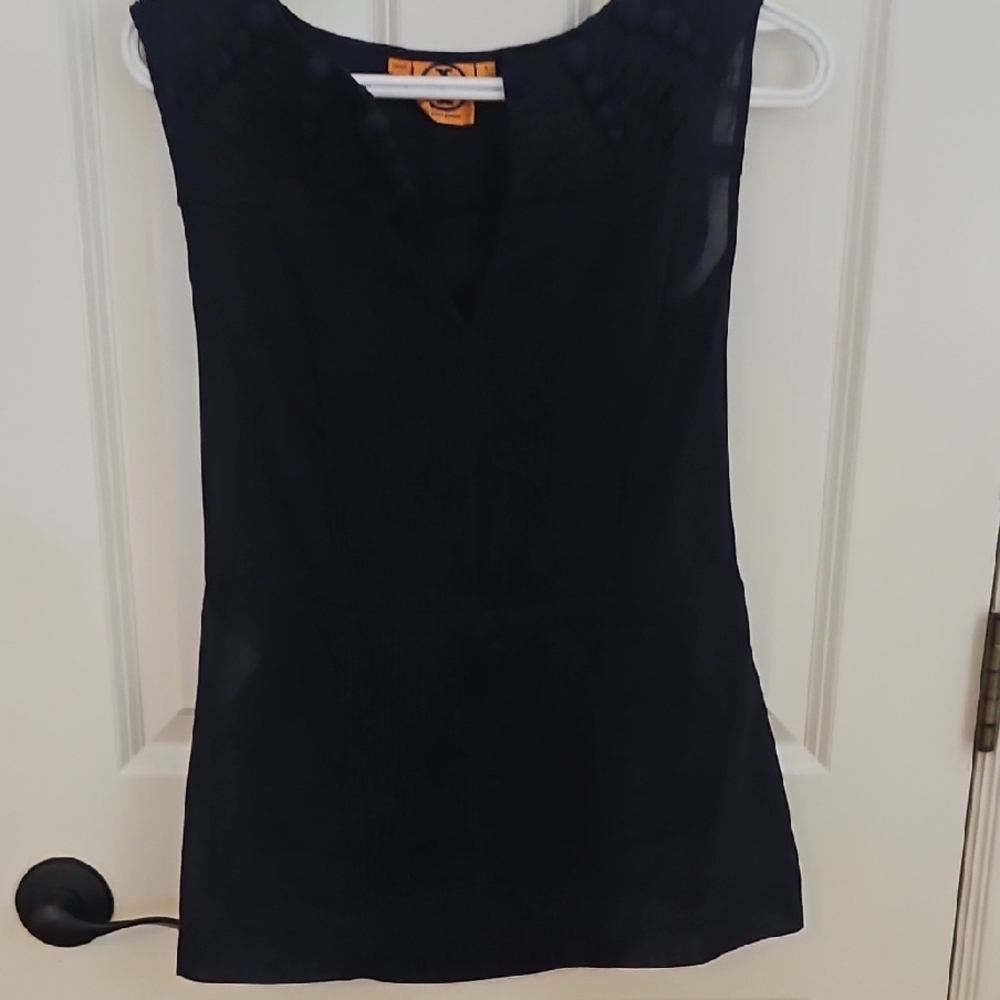 Tory Burch Black Tank Top